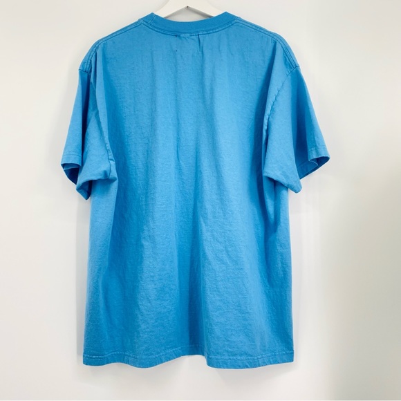 Cure by West Coast Cure WCC Logo Blue Graphic T-Shirt XL - Picture 3 of 6